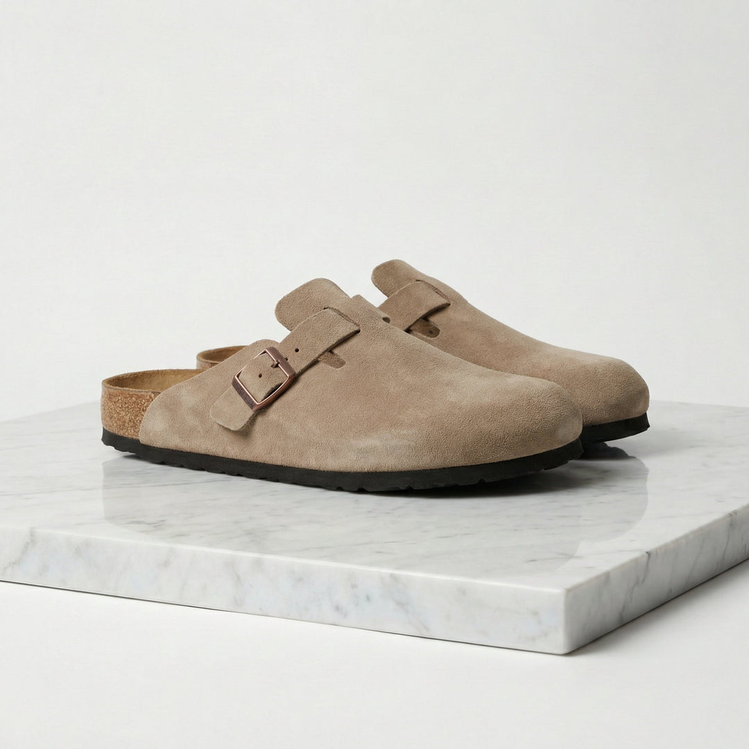 Elegant Suede Clogs