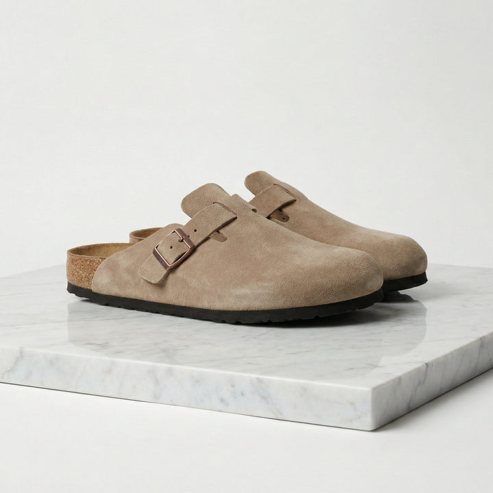 Elegant Suede Clogs