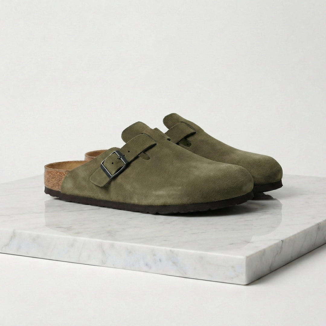 Elegant Suede Clogs