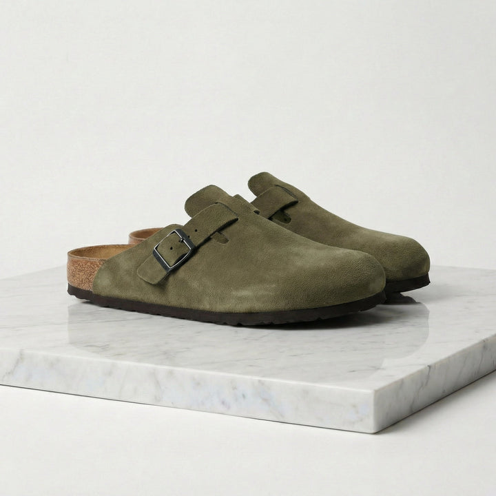 Elegant Suede Clogs