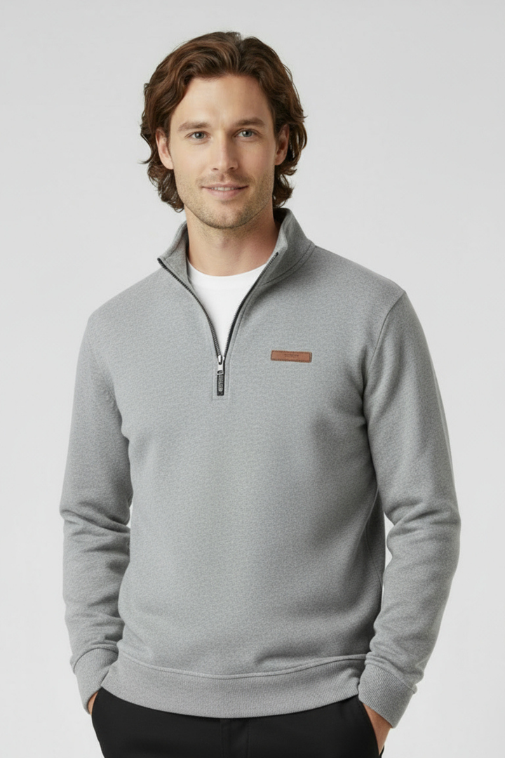 Premium Half-Zip Sweater