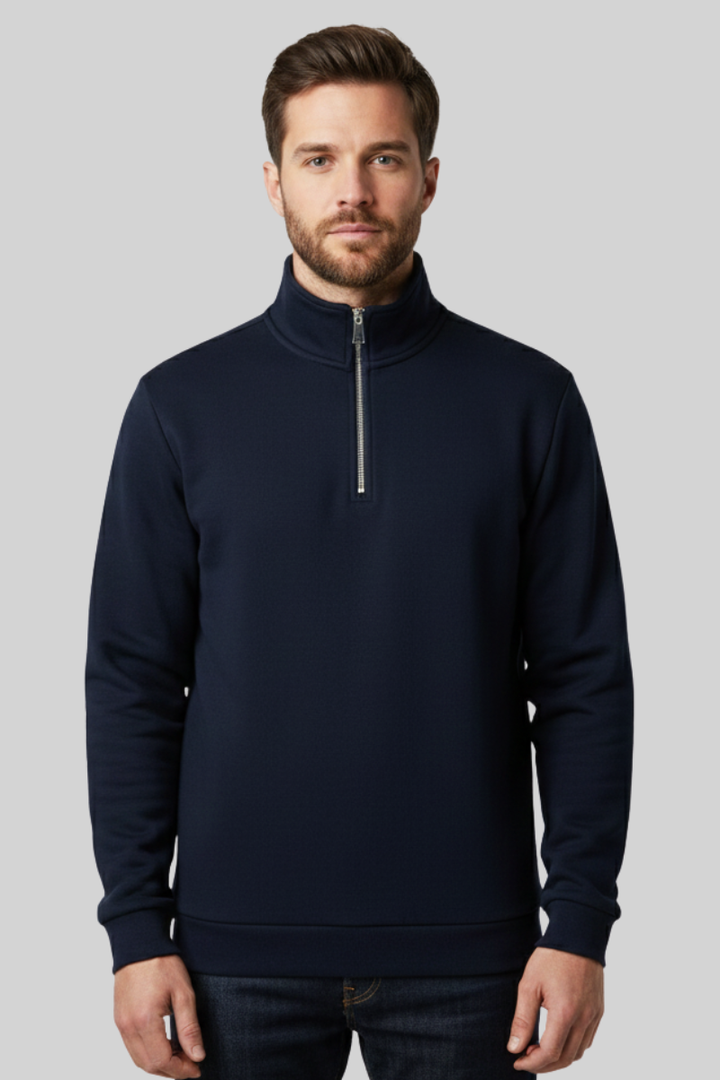 Quarter Zip Sweater