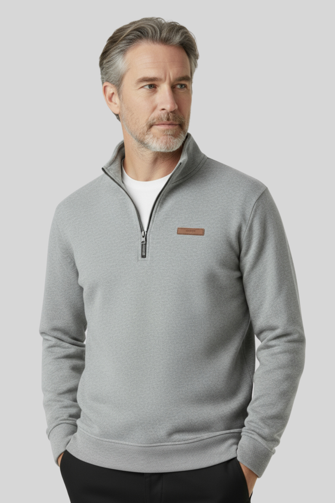 Premium Half-Zip Sweater