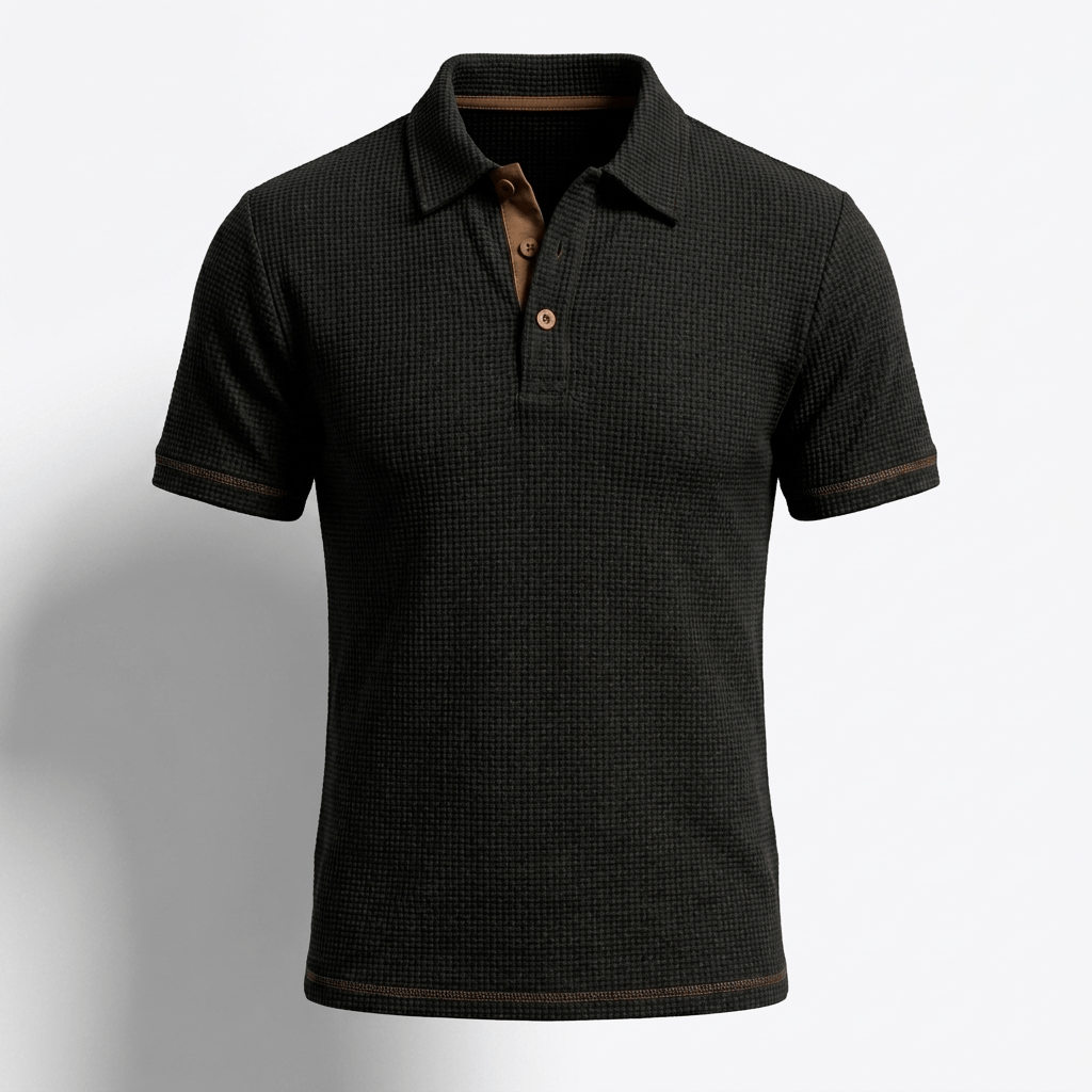 Textured Polo Shirt
