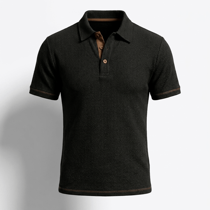 Textured Polo Shirt
