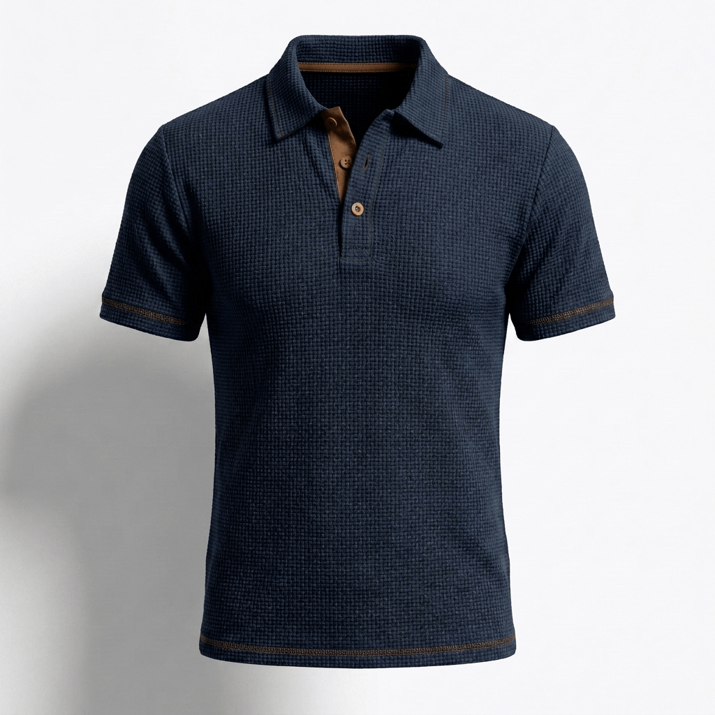 Textured Polo Shirt