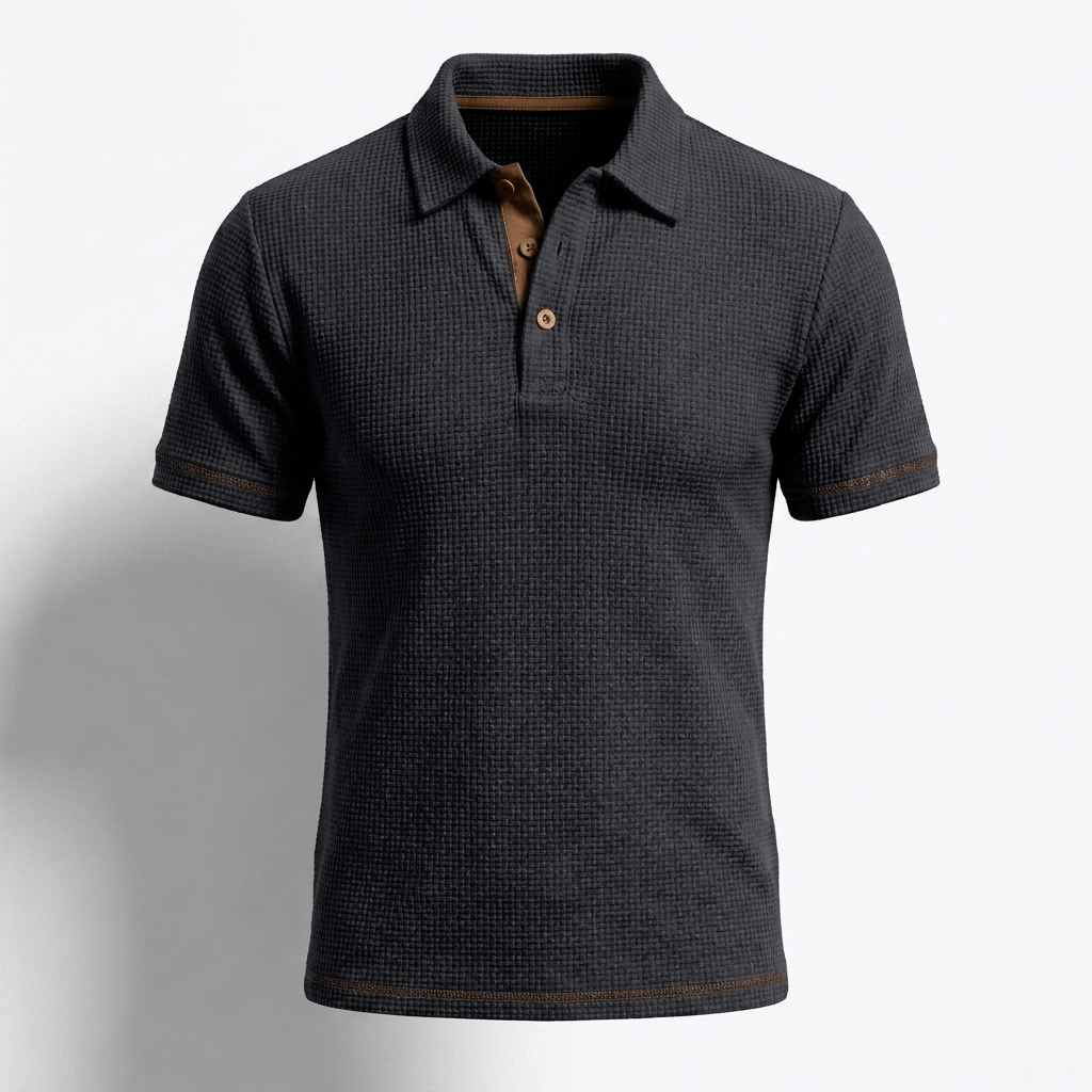 Textured Polo Shirt