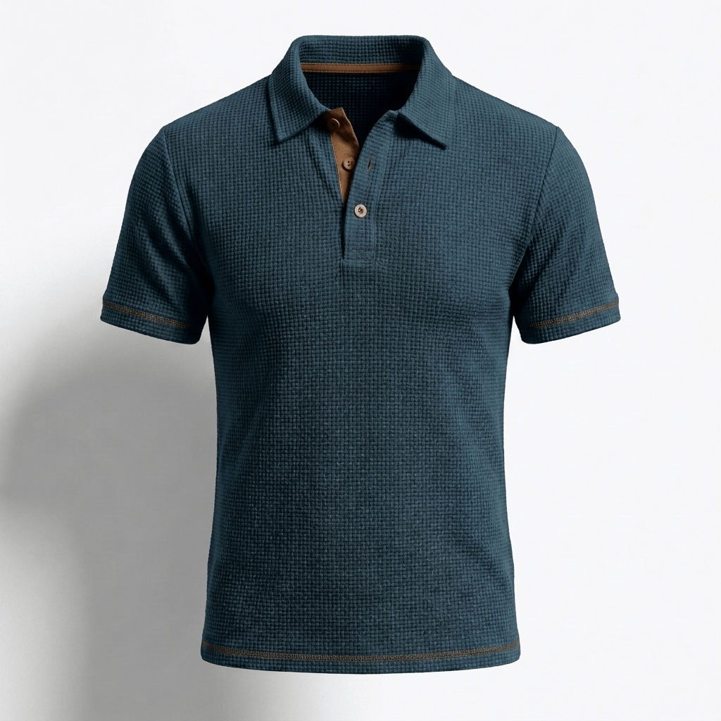 Textured Polo Shirt