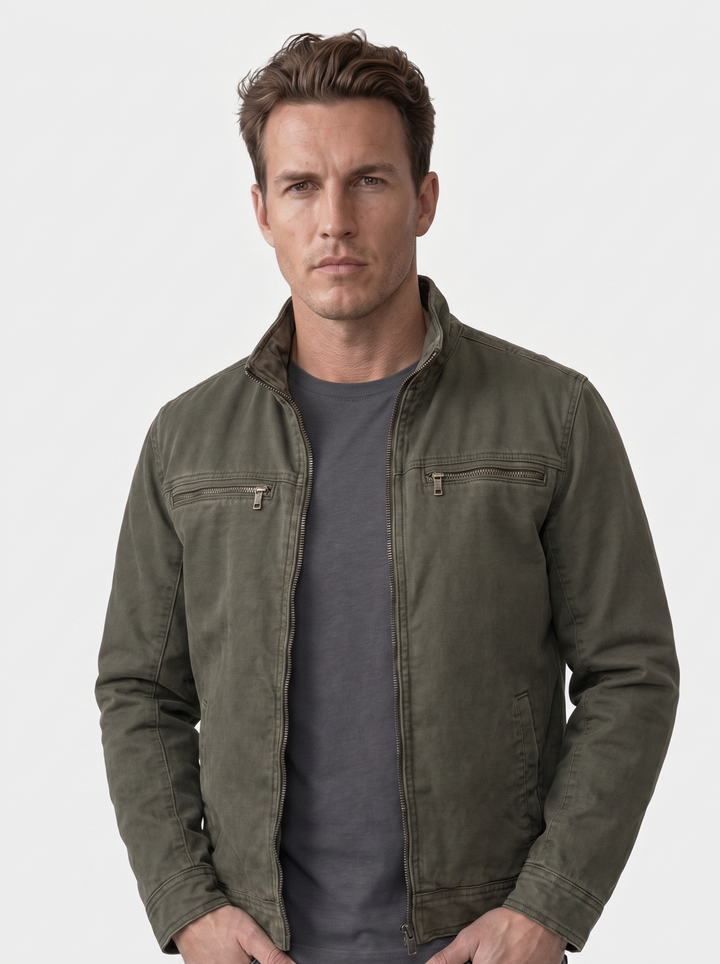 Valmont Vintage Olive Field Jacket