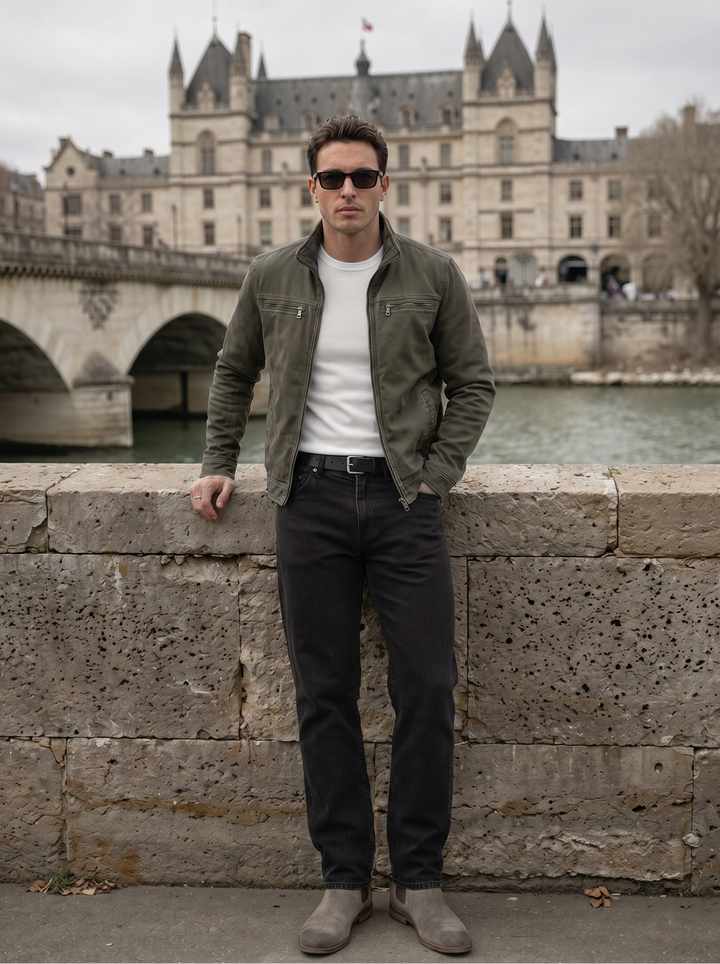 Valmont Vintage Olive Field Jacket