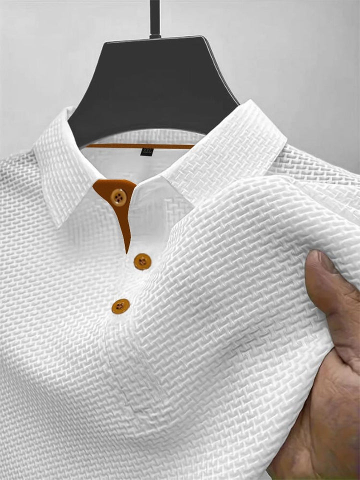 Textured Polo Shirt