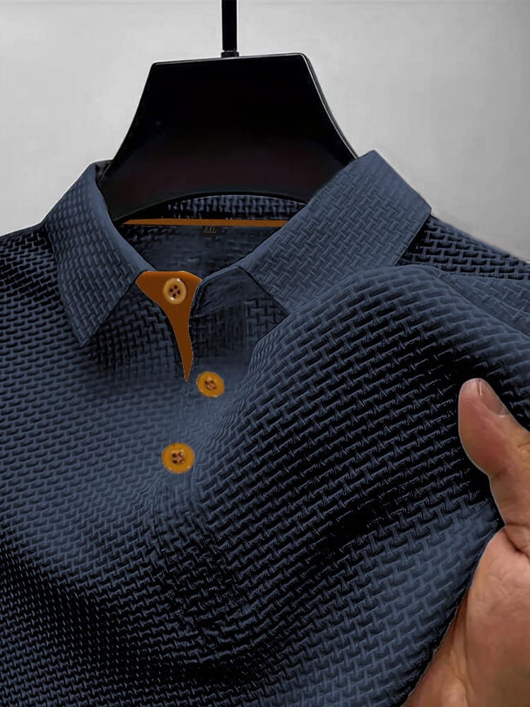Textured Polo Shirt
