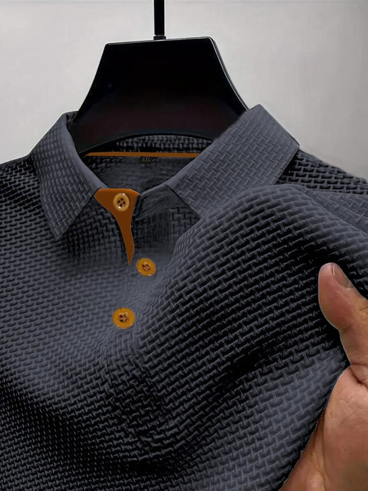 Textured Polo Shirt