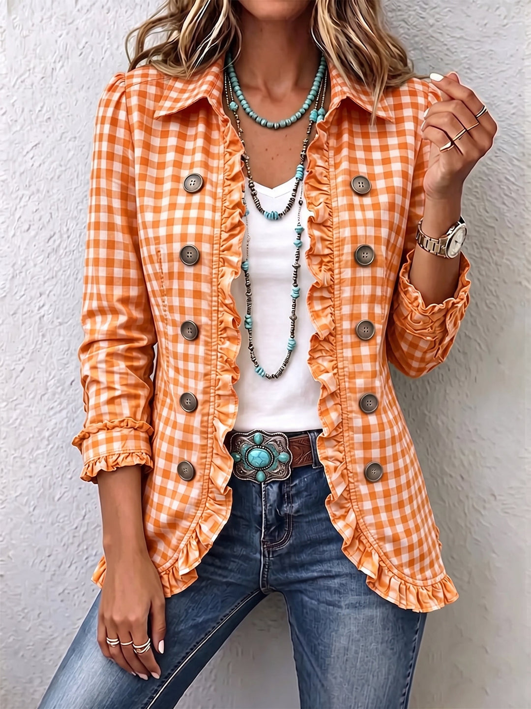 Green Check Jacket