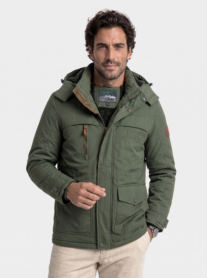 Military Hooded Jacket