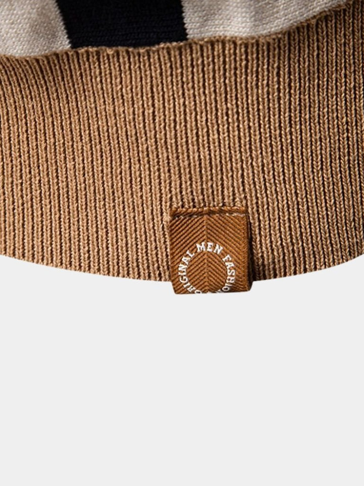 Retro Stripe Polo
