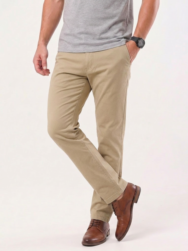 Minimalist Straight Trousers